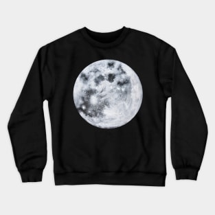 moon painting Crewneck Sweatshirt